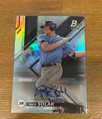 2019 Bowman Platinum - Top Prospects #TOP-16 Nick Solak - Image 1 of 2