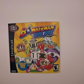 Reproduction Manual - Bomberman Online - Dreamcast