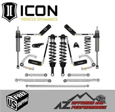 ICON 1.25-3" Lift Stage 10 Suspension Kit w/ Billet for '25+ Toyota 4Runner 4WD - Image 1 of 4