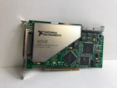 National Instruments PCI-6034E NI DAQ Card 16 bit Analog Input Multifunction - image 1 of 4