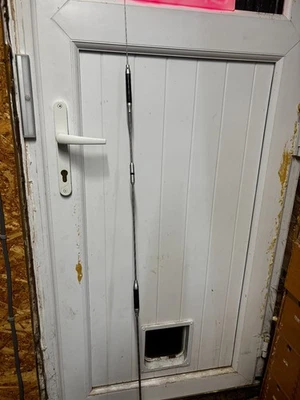 2m/70cms  Super Gainer Mobile Antenna with gutter mount.  Check my other bits. - Image 1 of 4