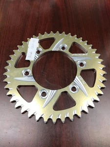 Vortex Aluminum Rear Sprocket 120-43 teeth - Gold finish - for Ducati - Picture 1 of 7