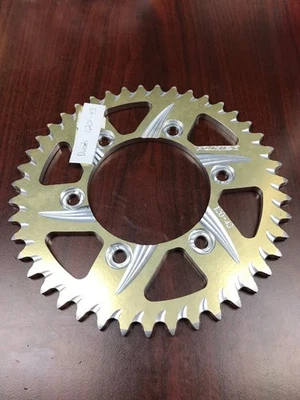 Vortex Aluminum Rear Sprocket 120-43 teeth - Gold finish - for Ducati - Image 1 of 4