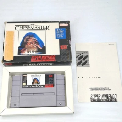 The Chessmaster  (Super Nintendo Entertainment System) SNES NTSC Boxed No Manual - Image 1 of 4