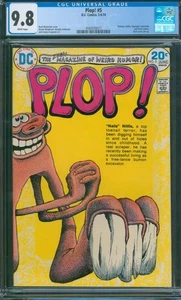 Plop #5 (1974) ⭐ CGC 9.8 ⭐ Rare in Grade! Basil Wolverton Cover DC Comedy Comic - Picture 1 of 2