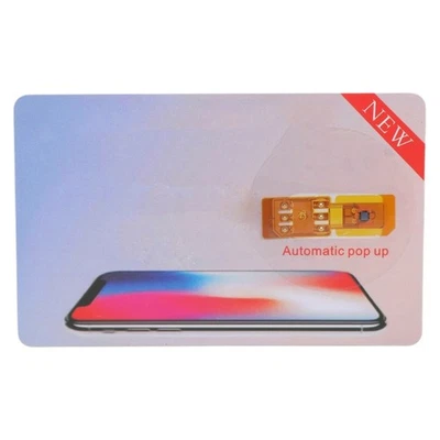 Usim 4GUnlock SIM-Card For Phone13/12/11/ProMax/XR Decodable Chip to SIM-Card - Image 1 of 4
