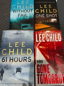 Lee Childs Books x 4 - Picture 1 of 1