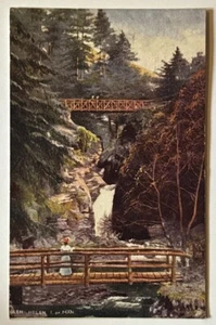 Vintage Raphael Tuck & Sons Postcard, Oilette Glen Helen I of Man, Posted 1906 - Picture 1 of 2