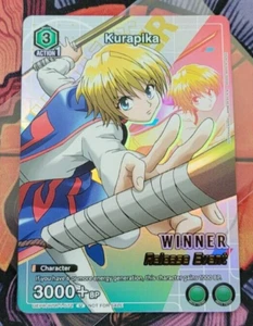 Kurapika HTR-1-072 Lanzamiento Evento Torneo Ganador Promo Union Arena Lámina - Imagen 1 de 4