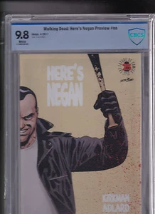 HERE'S NEGAN Image Comics Ltd. 500 The Walking Dead Blind Box 25th 9.8 CBCS CGC - Picture 1 of 6