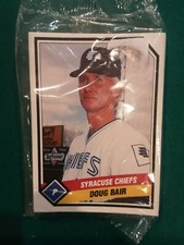 INTERNATIONAL LEAGUE 1989 SYRACUSE CHIEFS BASEBALL CARDS