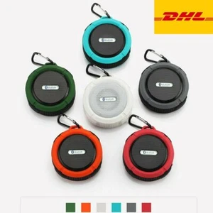 Mini Lautsprecher Bluetooth Tragbarer Soundbox MP3 SD Radio Wasserdicht outdoor - Bild 1 von 12