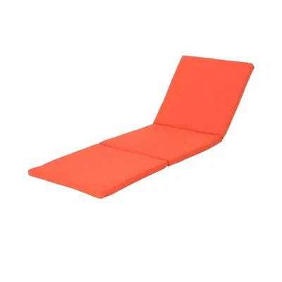 Laraine Outdoor Water Resistant Chaise Lounge Cushion - Image 1 of 4