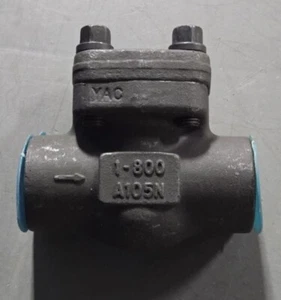New WARREN Swing Check Valve 853-T -1" NPT 800lb Class (-20 To 800 Degree F) - Picture 1 of 5