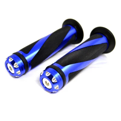 Empuñaduras de manillar de gel de goma para motocicleta Kawasaki Ninja 250R 22 mm y 25 mm Foto 1 de 4