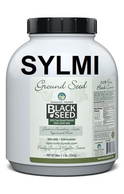 5 Lbs Orgánico PREMIUM Molido SEMILLA NEGRA COMINO KALONJI POLVO PURO Nigella Sativa Foto 1 de 4