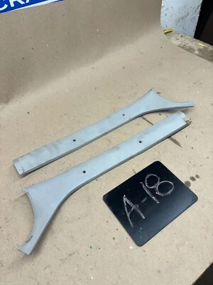 81 89 91 1993 Dodge Ram Truck D250 W350 W150 WINDSHIELD POST PILLAR TRIM PAIR 89 - Image 1 of 4