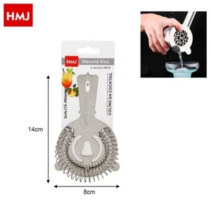 X Colador De Bar Para Cócteles Con Resorte De Acero Inoxidable HMJ - Imagen 1 de 1