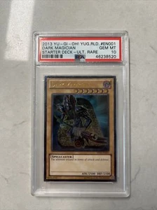 Yu-Gi-Oh! PSA 10 Dark Magician YSYR-EN001 Ultimate Rare Unlimited Gem Mint - Picture 1 of 4