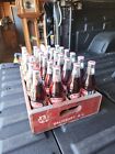 Caisse bouteille de soda en bois 24 bouteilles Cheerwine Salisbury, caisse vintage NC