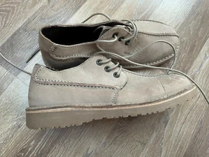 NEXT boys Brown Leather lace up Smart Shoes size UK 3, Great condition - Picture 1 of 6