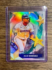 2025 Topps Series 1 STARS OF MLB Julio Rodriguez #SMLB-5 Mariners - Picture 1 of 2