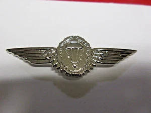 German Parachute (Bundeswehr) Badge in Silver. - Bild 1 von 2