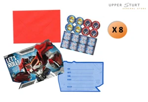 Transformers Postcard Party Invitations 8 Pack Party Supplies FAST SHIPPING - Bild 1 von 1