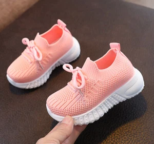 Kids Toddler Boys Girls Athletic Running Walking Sport Sneakers Breathable Shoes - Picture 1 of 23