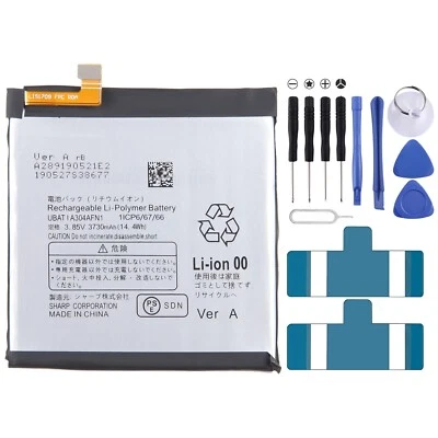 For Sharp AQUOS R5G SHG01 Battery Replacement UBATIA304AFN1 3730mAh - image 1 of 4