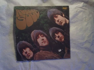 1978 THE BEATLES-Rubber Soul LP, sw 2442,michelle, girl, norwegian wood,the word - Picture 1 of 5