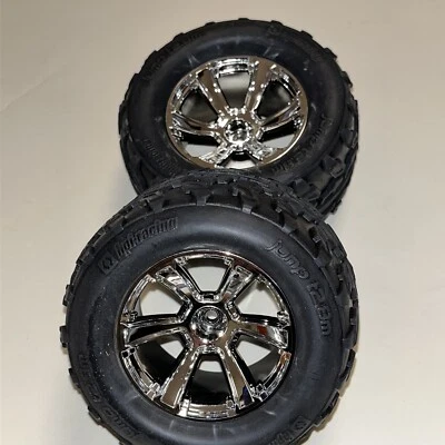 HPI JUMPSHOT MT V2.0 Monstertruck Räder Reifen mit Felgen 12mm sechskant 1/10 - Bild 1 von 4
