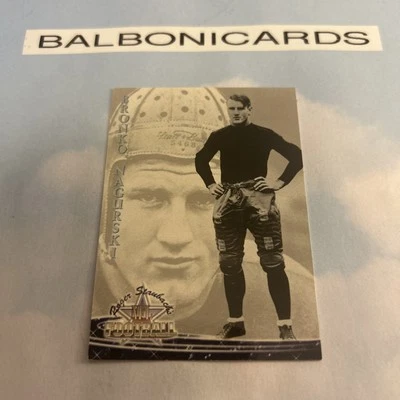 1994 Ted Williams Card Company Roger Staubach's NFL Football Bronko Nagurski NM+ - Image 1 of 2