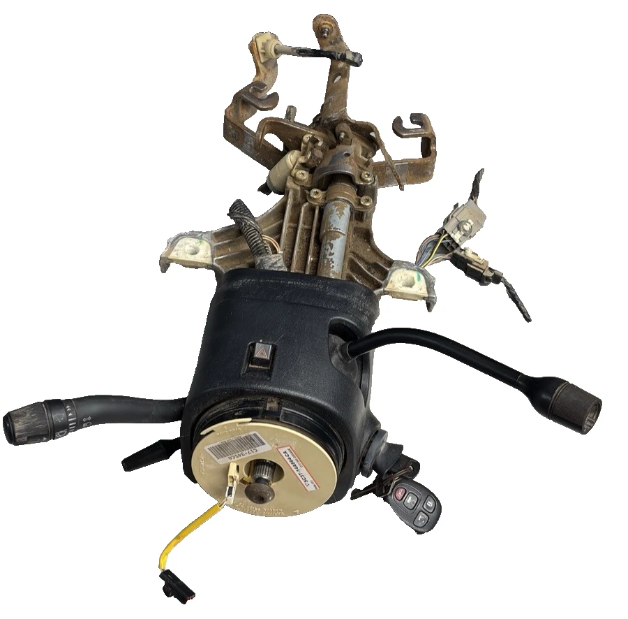2002-2007 Ford F250 F350 Super Duty A/T Tilt Steering Column Assembly W/Key - Image 1 of 4