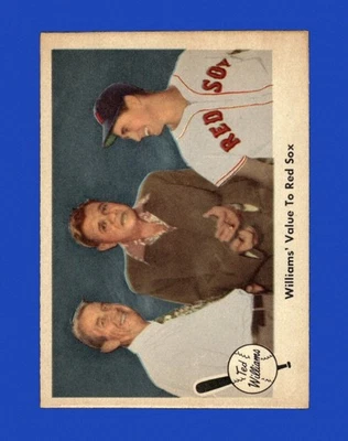 1959 Fleer Set-Break # 75 Williams' Value To Sox EX-EXMINT *GMCARDS* - Image 1 of 2