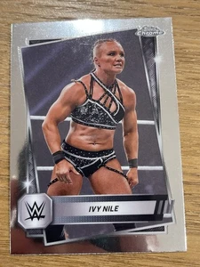 2025 Topps Chrome WWE Ivy Nile #93  Wrestling Card NXT - Picture 1 of 2
