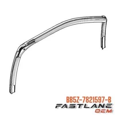 Ford Explorer 2011-2017 FR LH puerta cristal canal de funcionamiento sello nuevo OEM BB5Z-7821597-B Foto 1 de 4