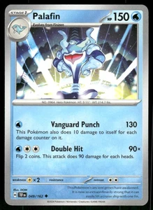 Palafin 049/162 Uncommon Normal NM Pokemon SV05: Temporal Forces - Picture 1 of 2