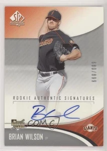 2006 SP Authentic Signatures /899 Brian Wilson #207 Rookie Auto RC - Picture 1 of 3