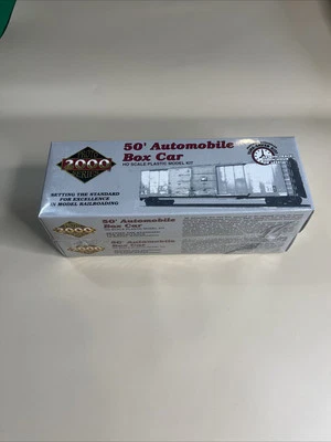 Proto 2000 HO Scale #30318 50’ Automobile Box Car Kit 2 Pack e - Image 1 of 4