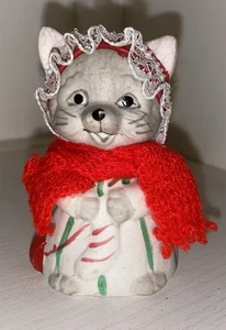 Small Vtg Ceramic Mouse Figurine Miniature Vintage 3” Tall - Picture 1 of 7