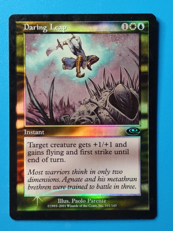 MTG 1x FOIL Daring Leap LP Planeshift Magic - Image 1 of 1
