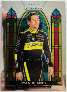 2020 Panini Prizm Racing #70 Ryan Blaney STAINED GLASS Base Team Penske - Picture 1 of 2