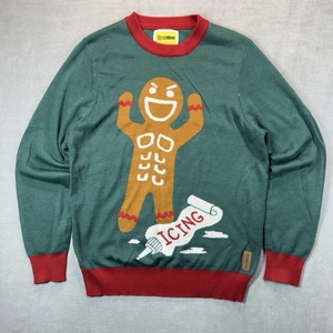 Tipsy Elves Roid Rage 6 Pack Gym Rat Gingerbread Ugly Christmas Sweater Adult XL - Picture 1 of 10