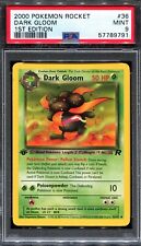 PSA 9 Pokemon 2000 1st Edition Team Rocket Dark Gloom #37