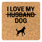 Personalised Cork Coaster Square Cat / Dog Lover Mother's Gift For Him / Her