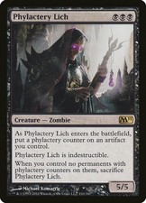 1x Phylactery Lich M11 No110 MTG Magic 2011 Core Set English NM/UNPLAY rare R X1