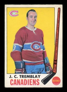 1969-70 OPC O PEE CHEE NHL Hockey #5 J.C. Tremblay EX-NM MONTREAL CANADIENS Card - Picture 1 of 2