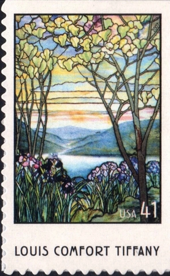 US #4165 MNH 2007 Louis Comfort Tiffany Glass - Image 1 of 1