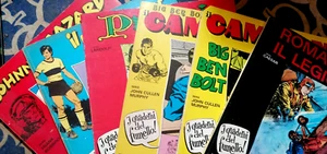 I QUADERNI DEL FUMETTO Lotto di 6 numeri PROCOPIO IL CAMPIONE HAZARD etc - Picture 1 of 7